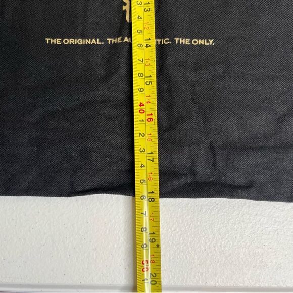 Frye Dustbag Drawstring Black Bag For Shoes Handbags Purses 16 Inch X 18 Inch - Picture 7 of 7